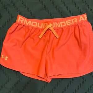 Under Armour Women's Orange Shorts